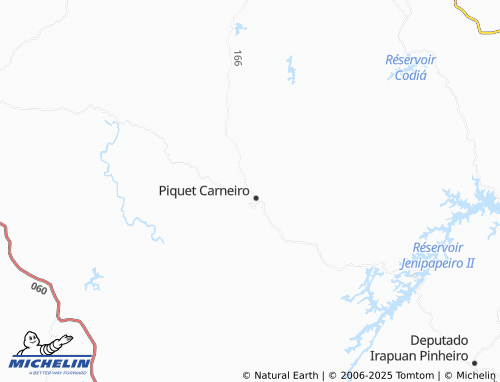 MICHELIN Piquezinho map - ViaMichelin