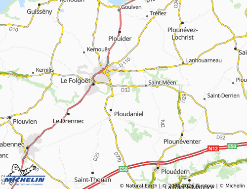 Mappa MICHELIN Trégarantec - ViaMichelin