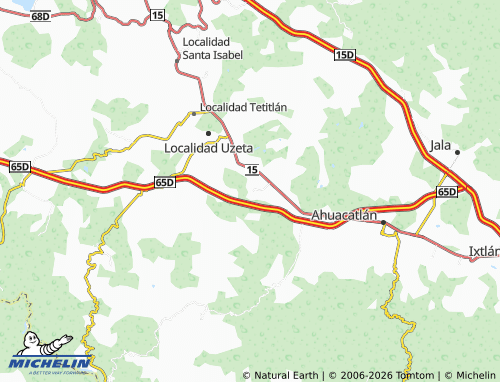 Mapa MICHELIN Centenario - ViaMichelin