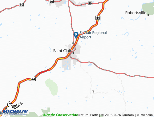 Mapa MICHELIN Parkway - ViaMichelin