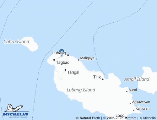 MICHELIN Maligaya map - ViaMichelin