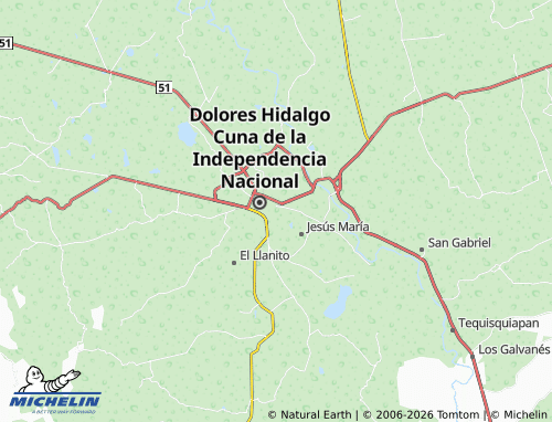 MICHELIN Satélte map - ViaMichelin