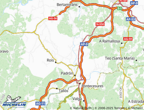 Carte MICHELIN Lamego - ViaMichelin