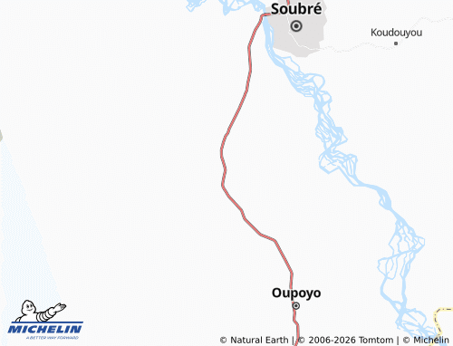 Mapa MICHELIN Nibi II - ViaMichelin