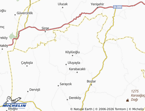Mappa MICHELIN Köylüoğlu - ViaMichelin