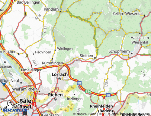 Mapa MICHELIN Hauingen - ViaMichelin