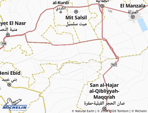 Mapa MICHELIN al-Rabee'ah - ViaMichelin