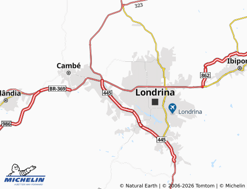 Mapa MICHELIN Bandeirantes - ViaMichelin