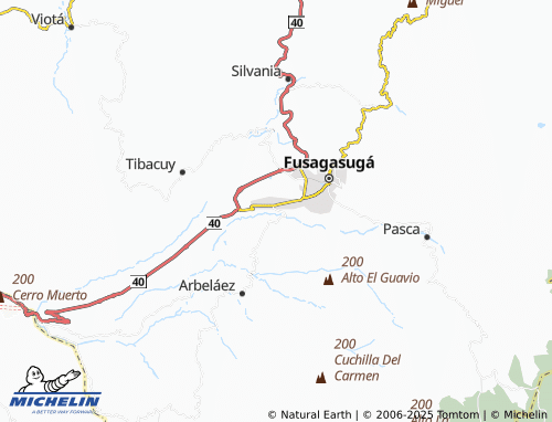 MICHELIN La Venta map - ViaMichelin