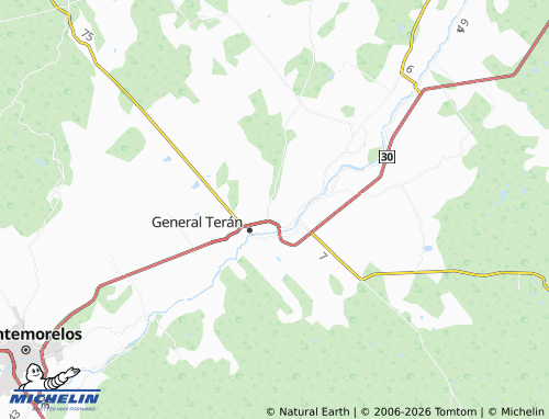 MICHELIN Valle Dorado map - ViaMichelin