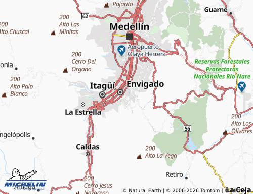 MICHELIN Mesa map - ViaMichelin