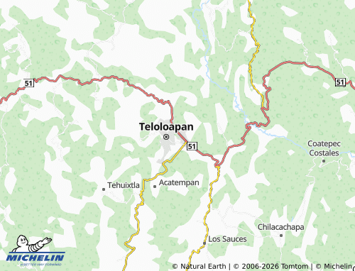 Mappa MICHELIN Emiliano Zapata - ViaMichelin