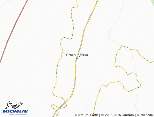 Carte MICHELIN Firozpur Jhirka - ViaMichelin