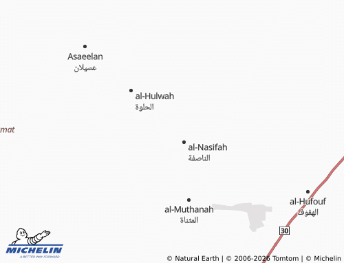 Mappa MICHELIN al-Rawama - ViaMichelin
