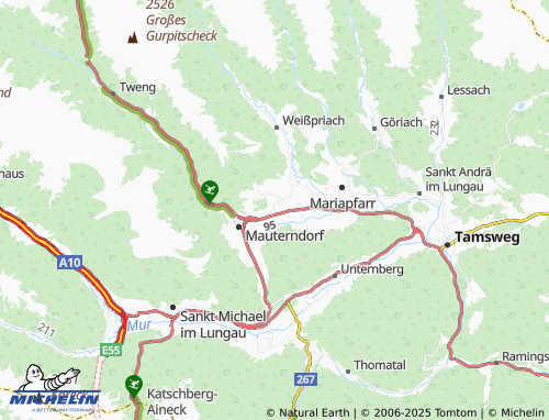 MICHELIN Steindorf map - ViaMichelin