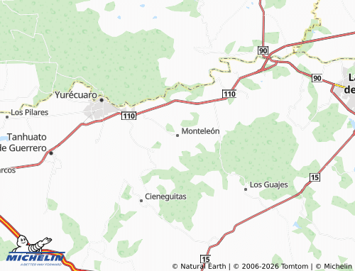 Mappa MICHELIN Monteleón - ViaMichelin