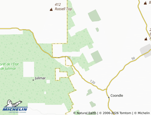 MICHELIN Dewars Pool map - ViaMichelin