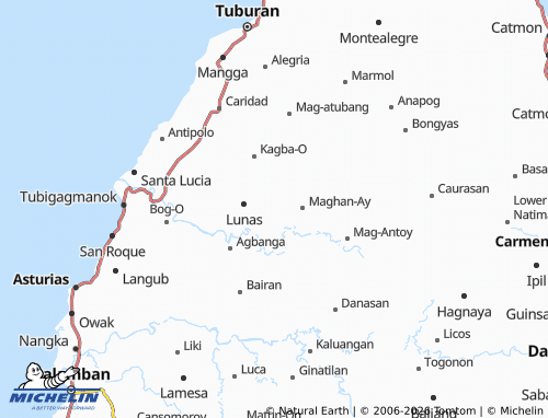 Mappa MICHELIN Saksak - ViaMichelin