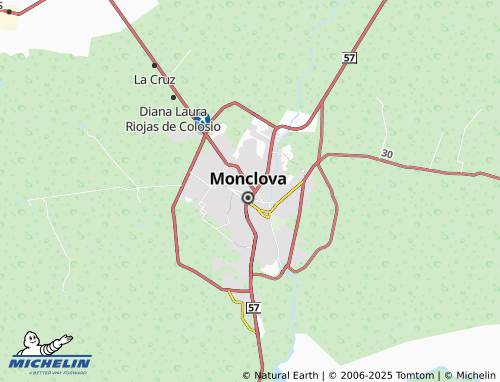 MICHELIN Los Pinos map - ViaMichelin