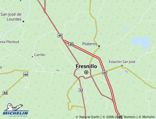 Mapa MICHELIN Ampliación Plan de Ayala - ViaMichelin