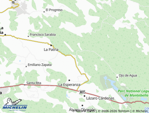 Kaart MICHELIN El Tanque - ViaMichelin