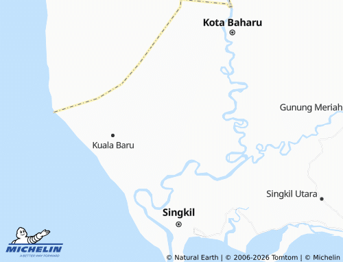MICHELIN Teluk Rumbia map - ViaMichelin