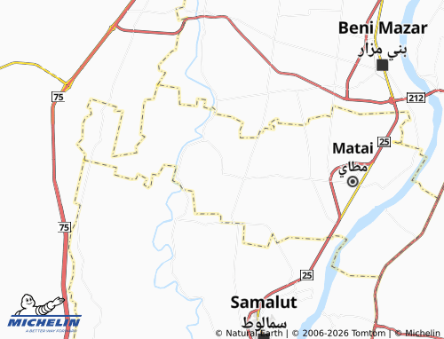 Mappa MICHELIN Saylah al-Gharbiyyah - ViaMichelin