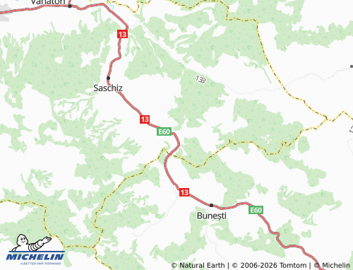 MICHELIN Mihai Viteazu map - ViaMichelin