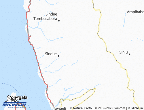 MICHELIN Toaya map - ViaMichelin