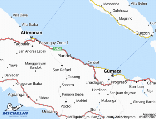 MICHELIN Pampaaralan map - ViaMichelin
