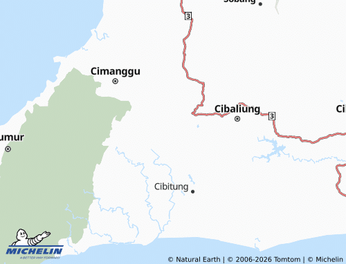 MICHELIN-Landkarte Cikalong - ViaMichelin