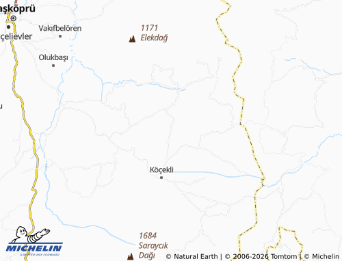 Mappa MICHELIN Tokaş - ViaMichelin