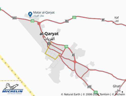 MICHELIN-Landkarte al-Ghadeer - ViaMichelin