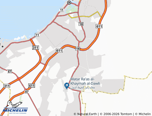 MICHELIN Al Digdaga map - ViaMichelin