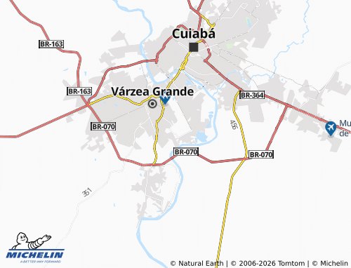 Mapa MICHELIN Engordador - ViaMichelin