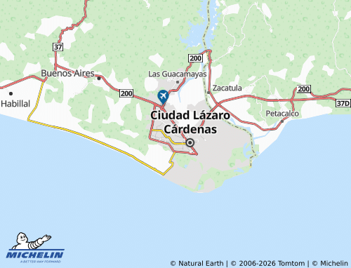 Mapa MICHELIN Solidaridad Nacional - ViaMichelin