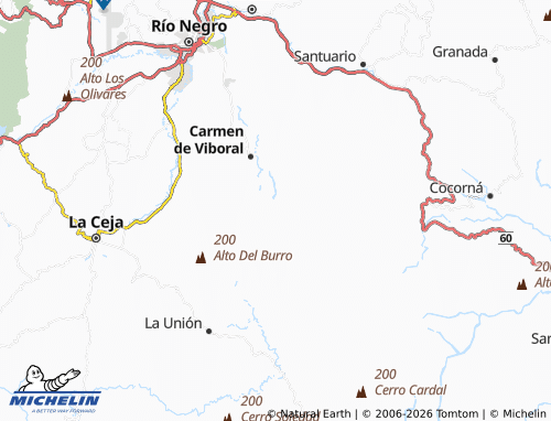 Mapa MICHELIN La Chapa - ViaMichelin