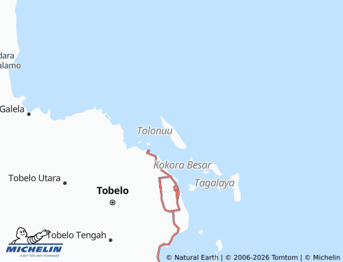 MICHELIN Tolonuo map - ViaMichelin