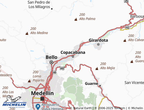 MICHELIN Zona Industrial map - ViaMichelin