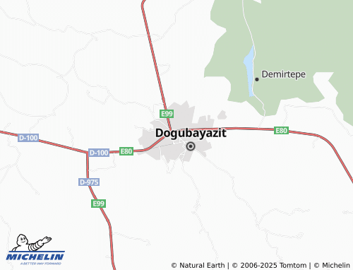MICHELIN İshakpaşa map - ViaMichelin