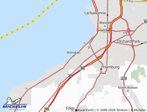 Mapa MICHELIN Wanakah - ViaMichelin