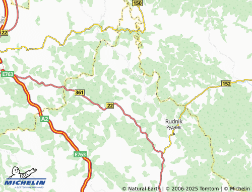 Mapa MICHELIN Zagrađe - ViaMichelin