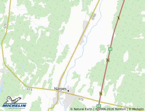 Carte MICHELIN Näveråsen - ViaMichelin