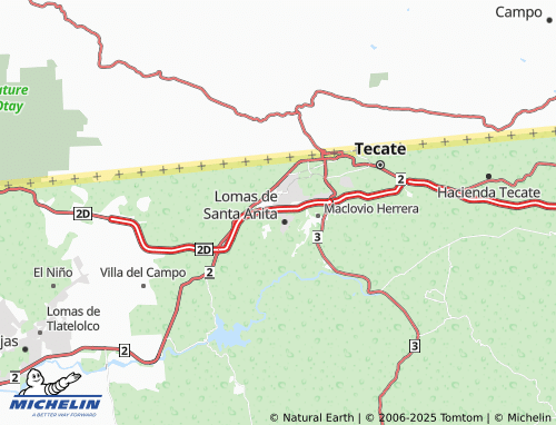 MICHELIN Las Torres map - ViaMichelin
