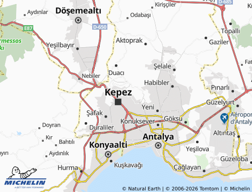 Mappa MICHELIN Esentepe - ViaMichelin