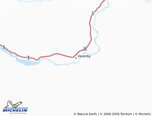 Mappa MICHELIN Vavenby - ViaMichelin