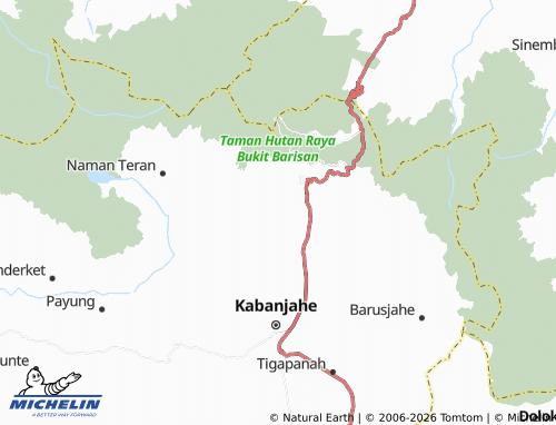 MICHELIN Semangat map - ViaMichelin
