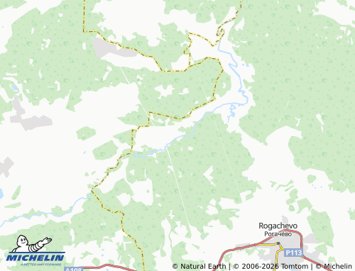 Carte MICHELIN Trekhsvyatskoye - ViaMichelin
