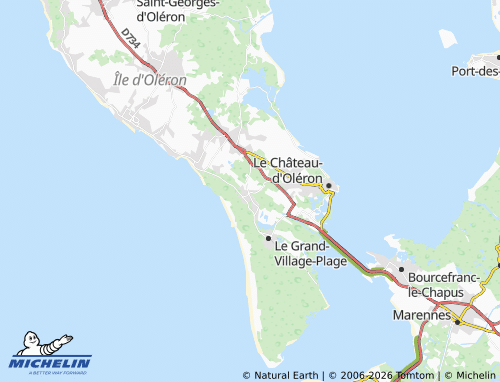 Mapa MICHELIN Le Riveau - ViaMichelin