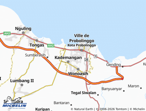 Mapa MICHELIN Curahgrinting - ViaMichelin